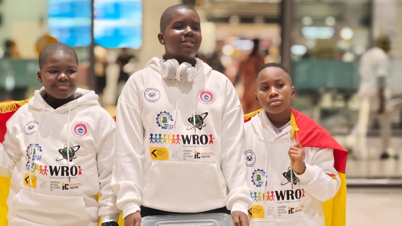 Mikrobot Academy students competing at a World Robot Olympiad event
